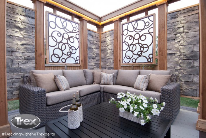 This Paul Lafrance deck is just one of 10 you can post to your Houzz Ideabook to enter the Trex Houzz Sweepstakes.