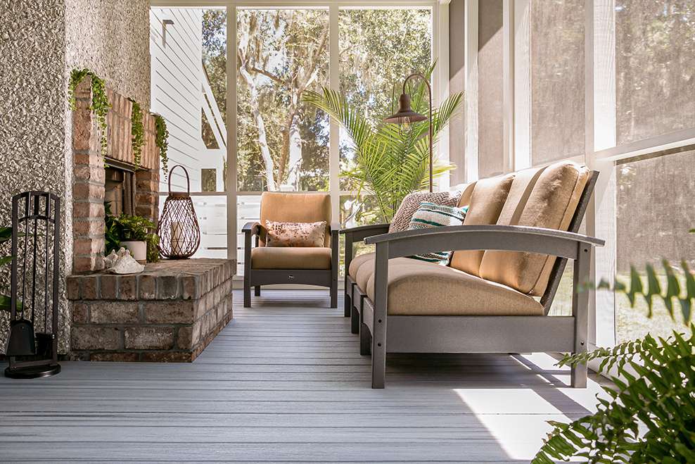 Trex patio chairs discount