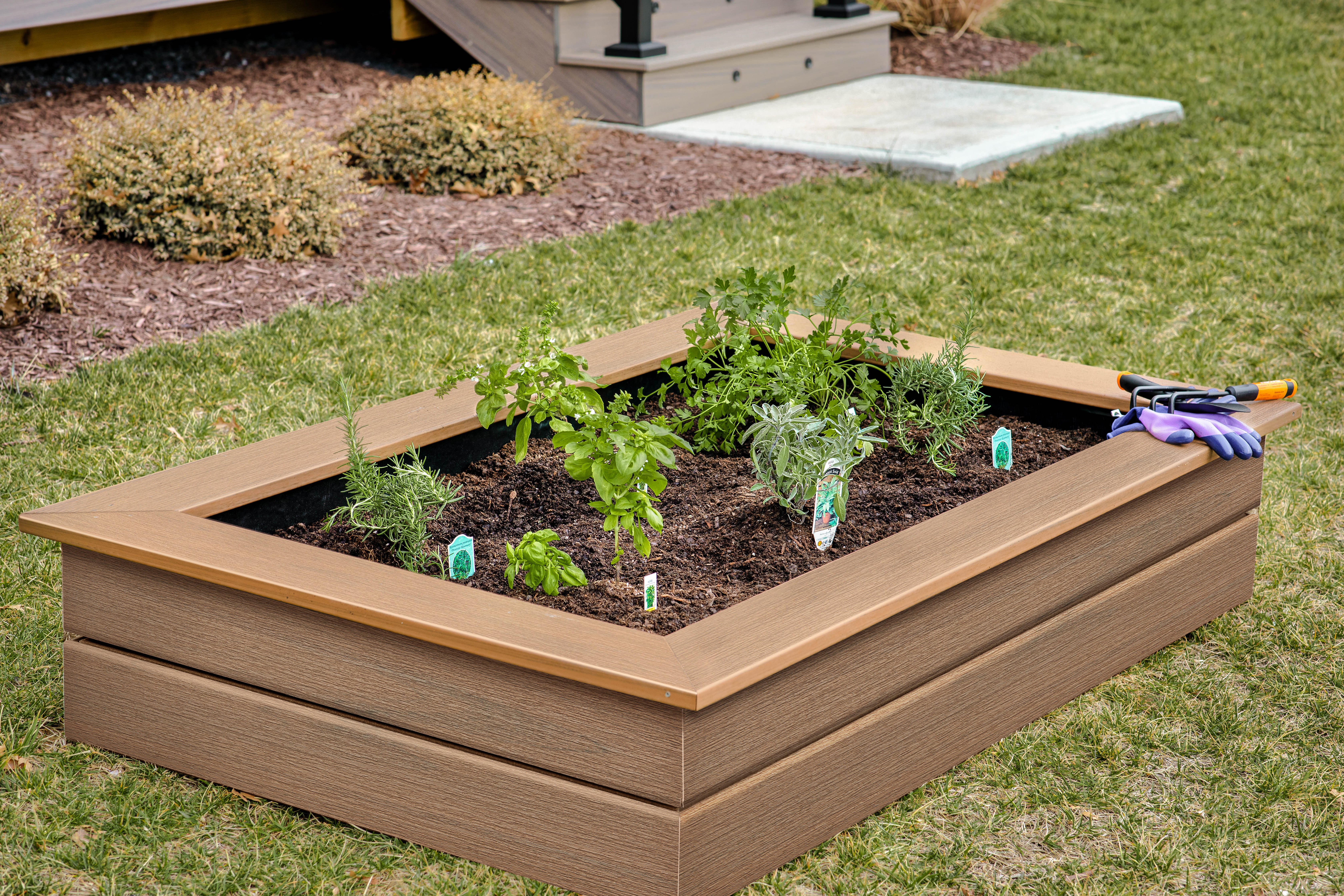How To Build A Raised Garden Bed With Composite Decking: Easy Steps