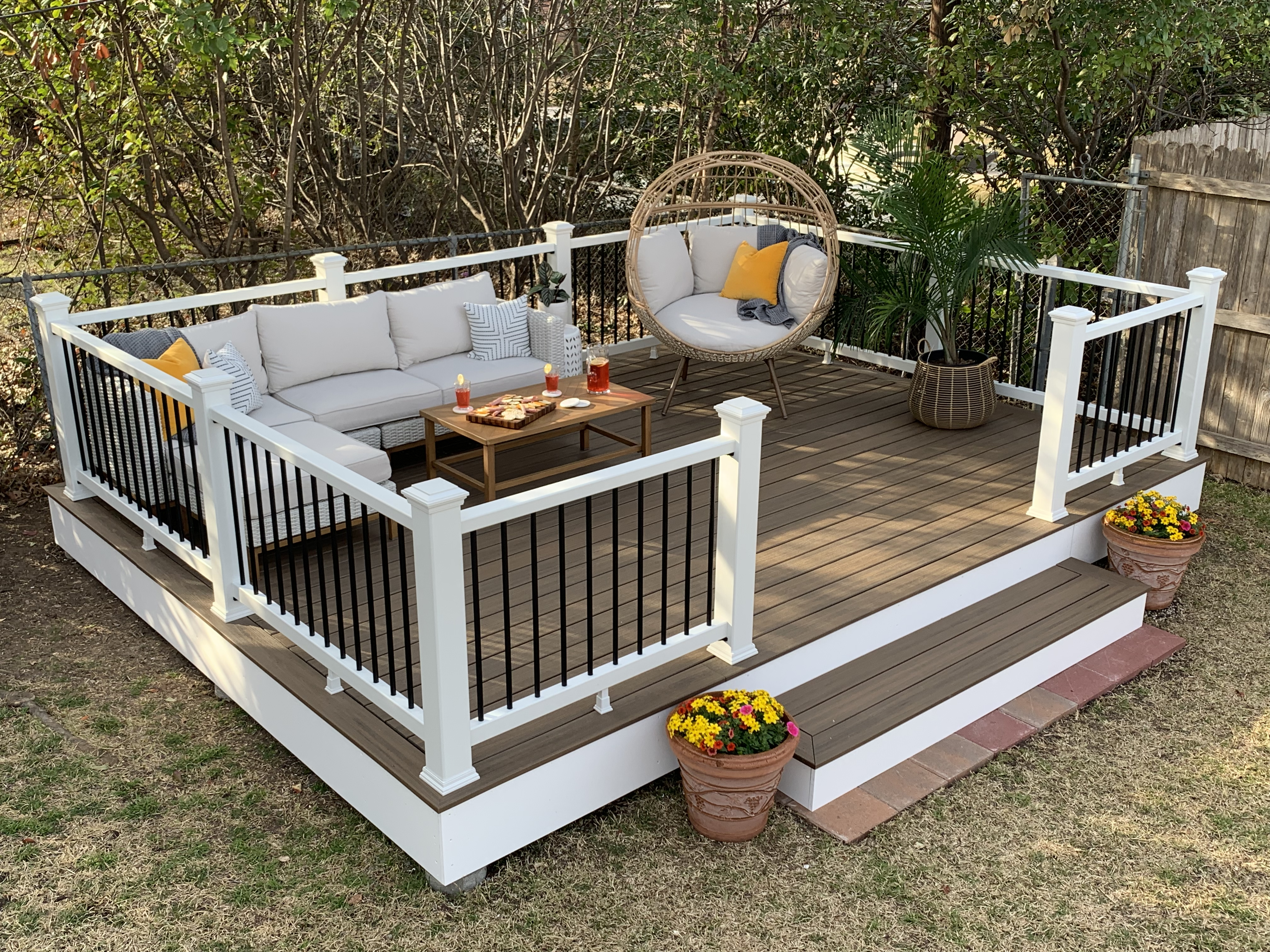 9 Freestanding Deck Plans Ideas Trex