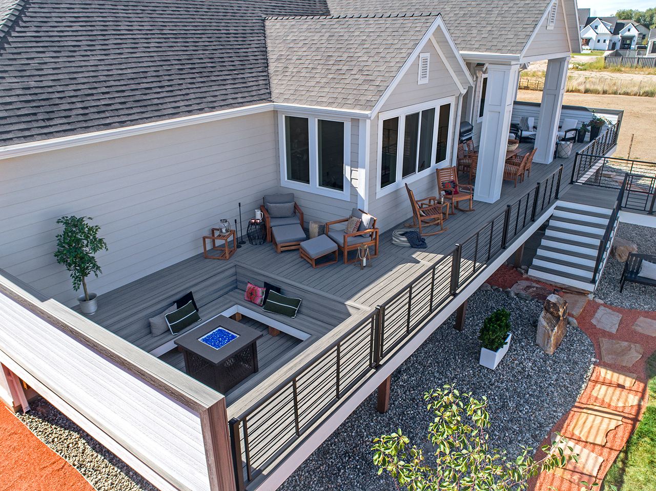 Deck Railing Ideas And Designs Trex deck-railing-ideas-and-designs-trex