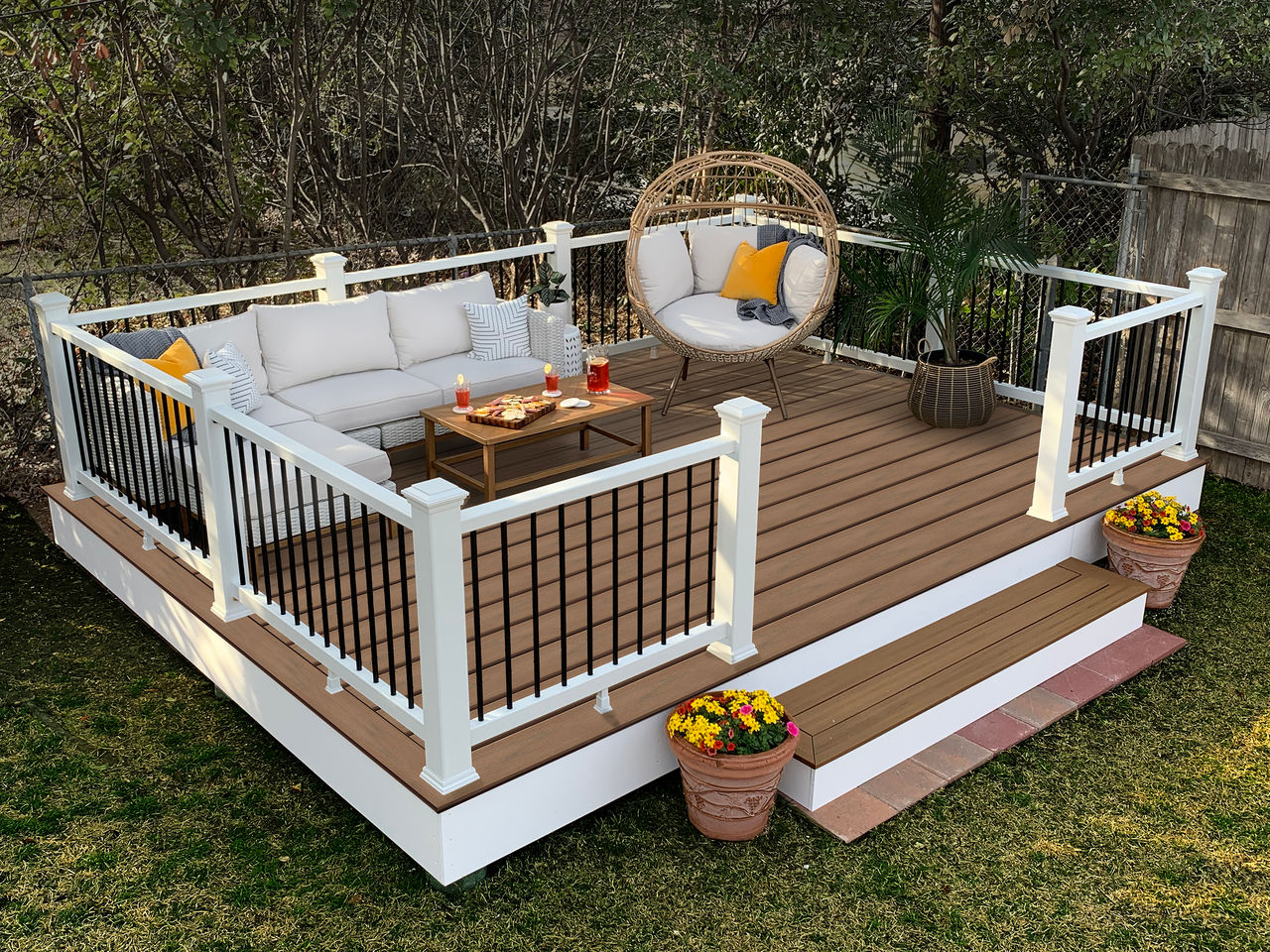 9 Freestanding Deck Plans & Ideas Trex