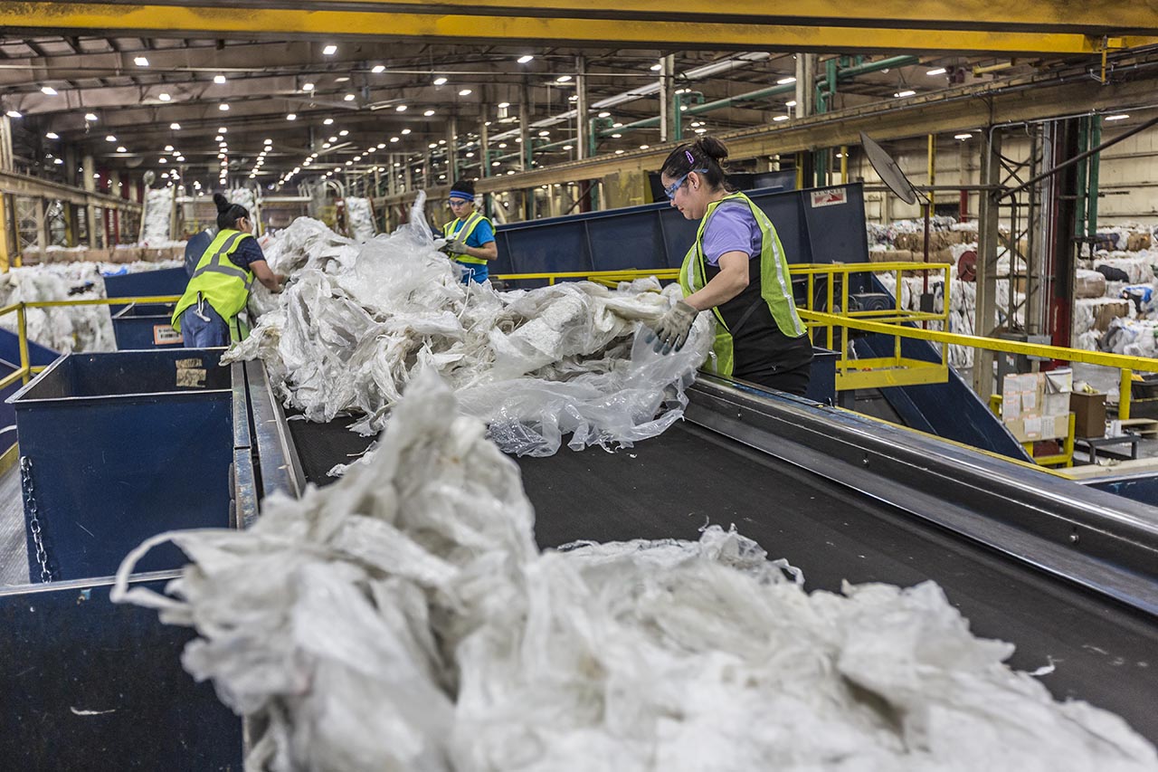 Trex plastic recycling online