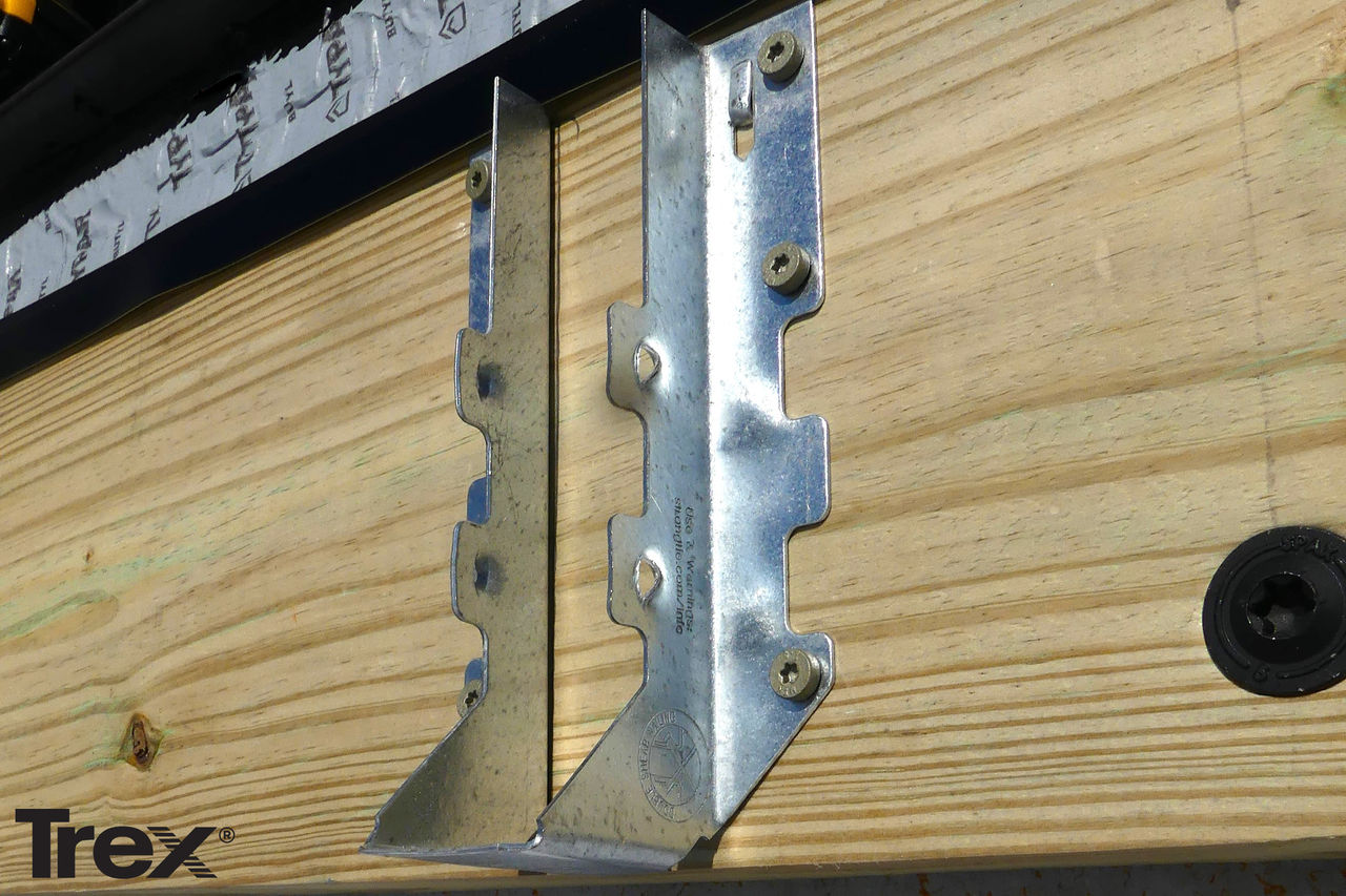 Decking hotsell joist hangers