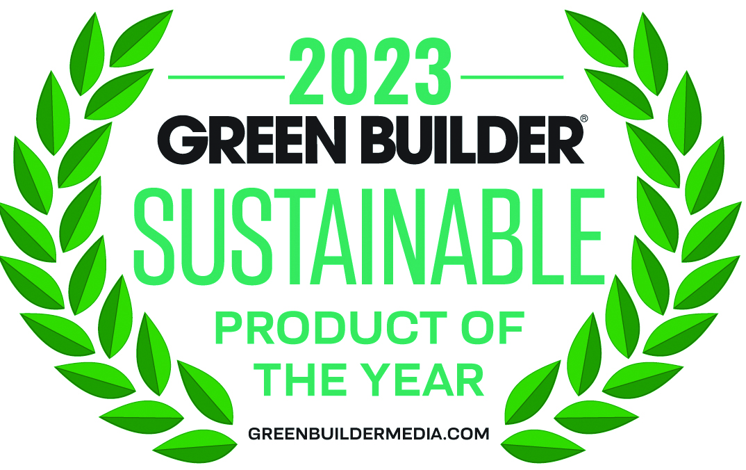 Green Builder Media 2023 “Sustainable Product of the Year”