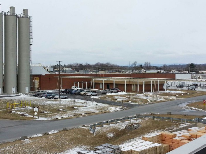 Trex building in Winchester, Va., that was formerly used by Capitol Records.