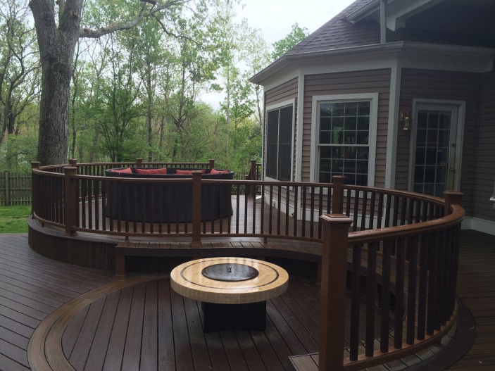 TrexPro Professional Building Services earns national recognition for this Trex deck.