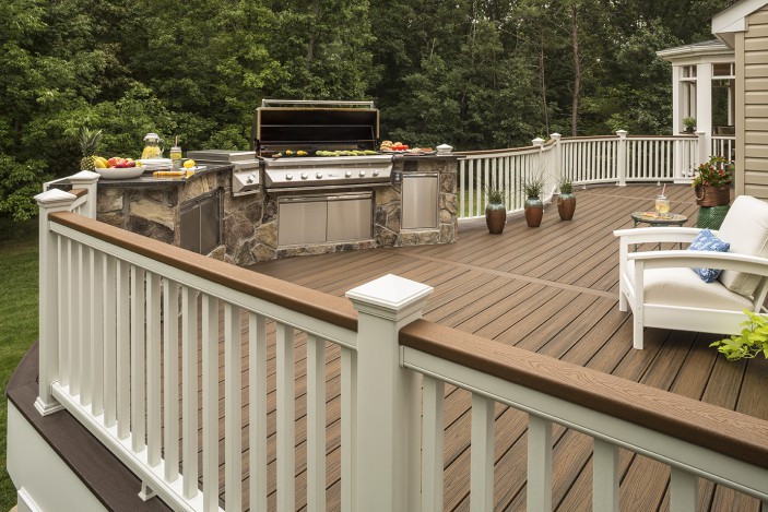 Americans have taken backyard cooking and dining to a whole new level.