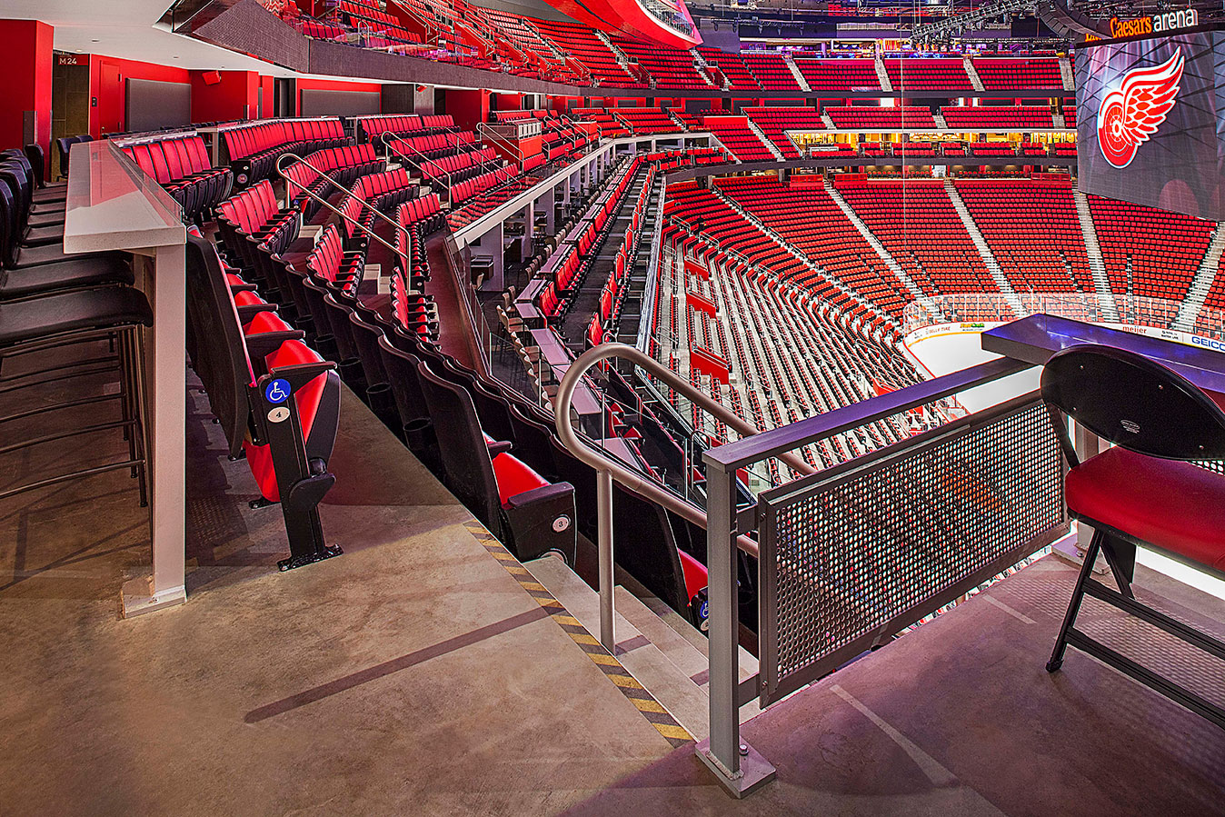 Little Caesars Arena - Ideal Steel